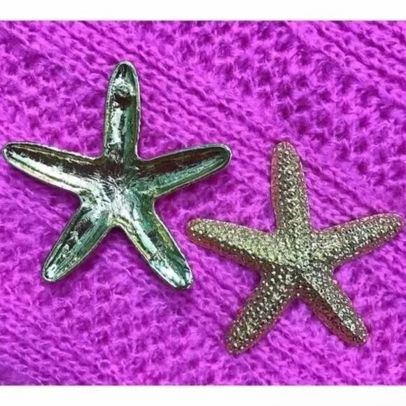 Starfish Statement Earrings - Picture 3 of 4